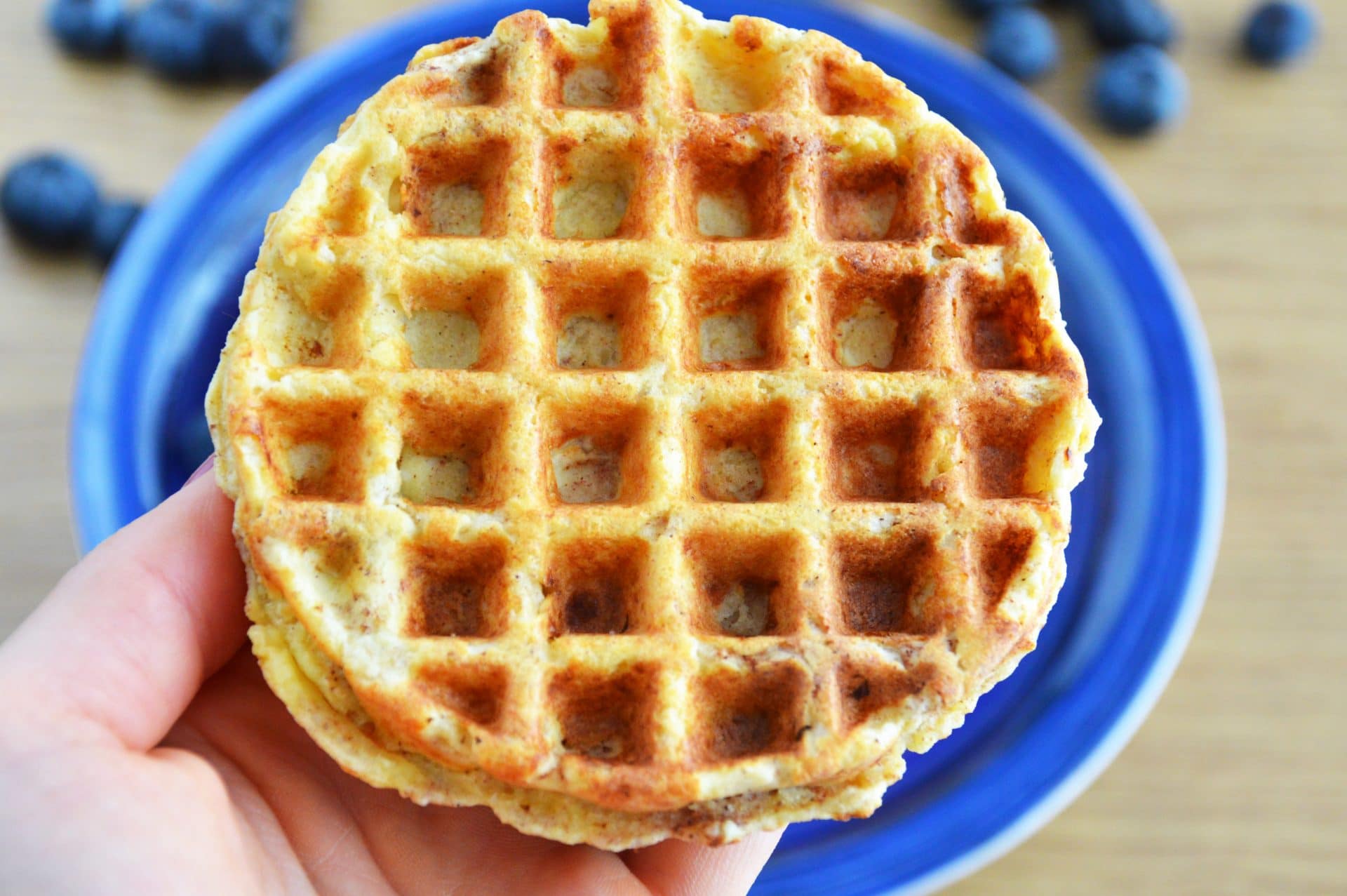 Fit gofry twarogowe jedna sztuka bez dodatków