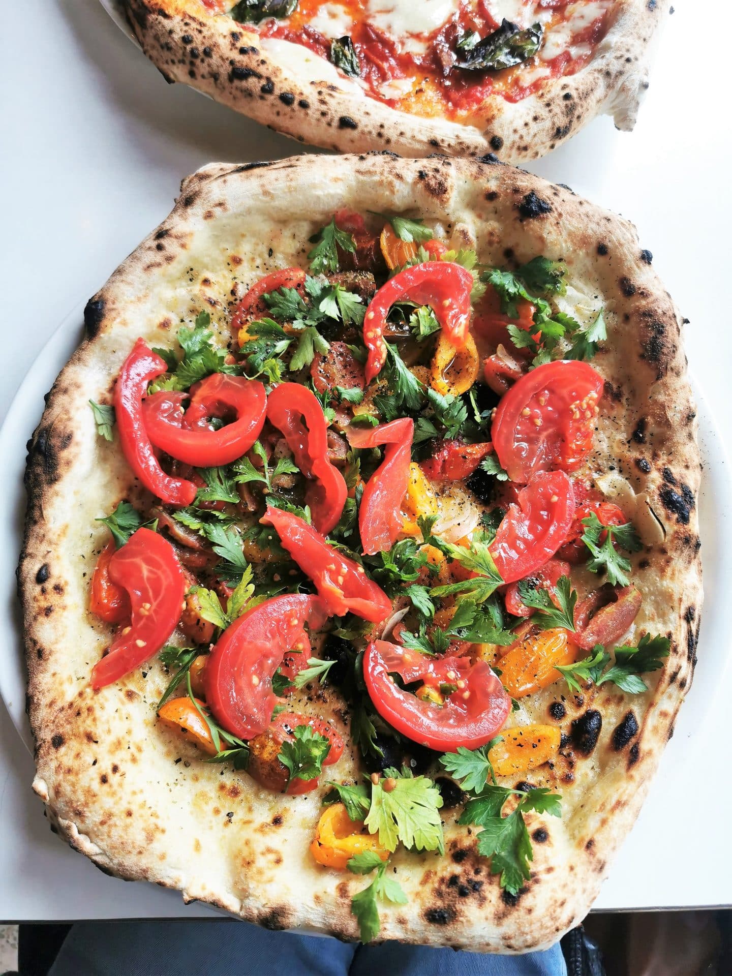 Gdzie zjeść pizzę neapolitańską w Warszawie - pizza wegańska w Pizzaiolo